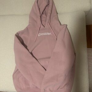 Glossier Pink Hoodie